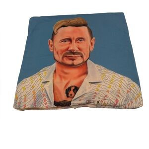 Society6 Pillow Case of Hipster Vladimir Putin. Pillow Insert NOT Included
